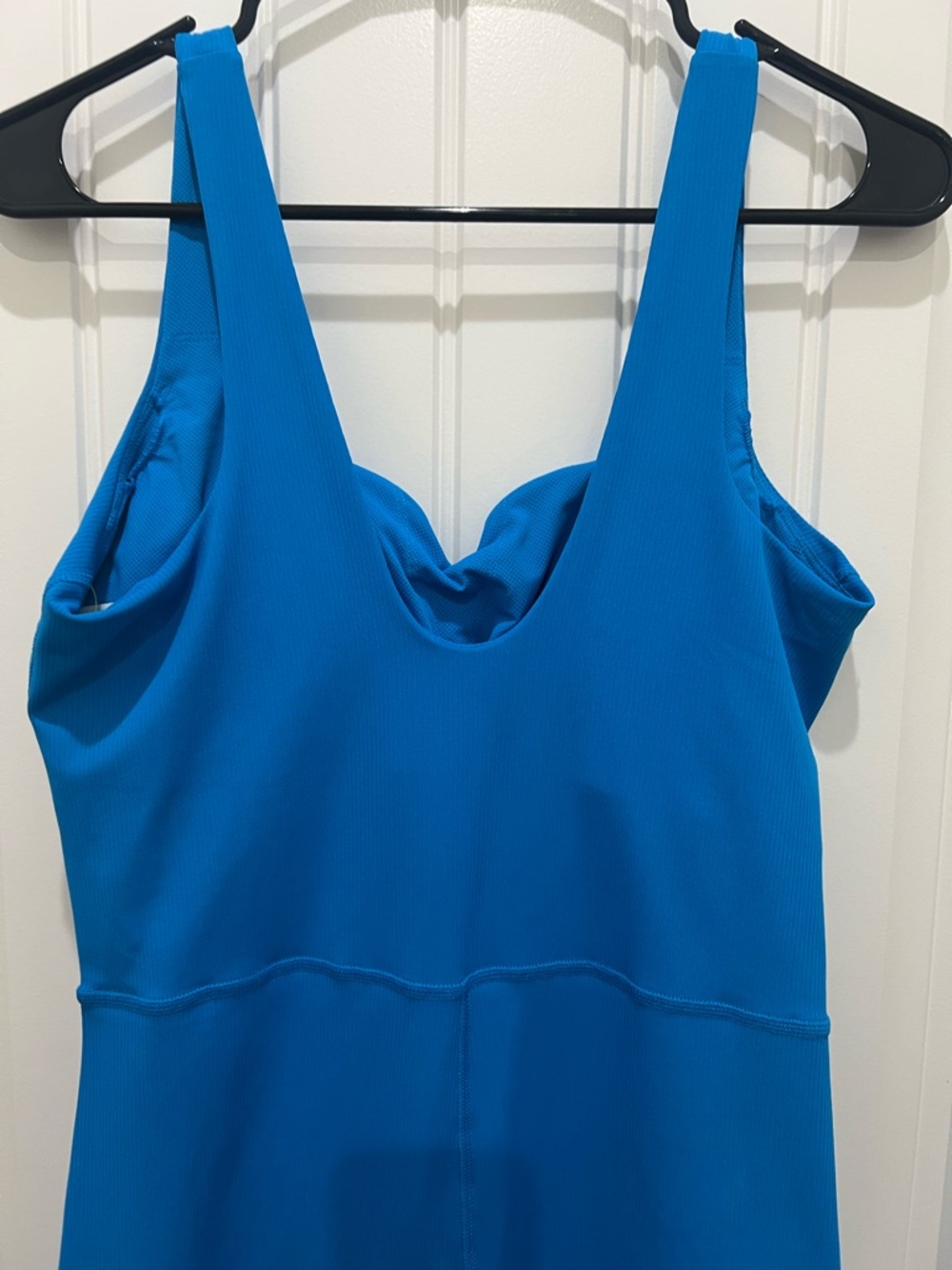 all in motion Electric Blue Athletic Tank Romper - Picture 5 of 7